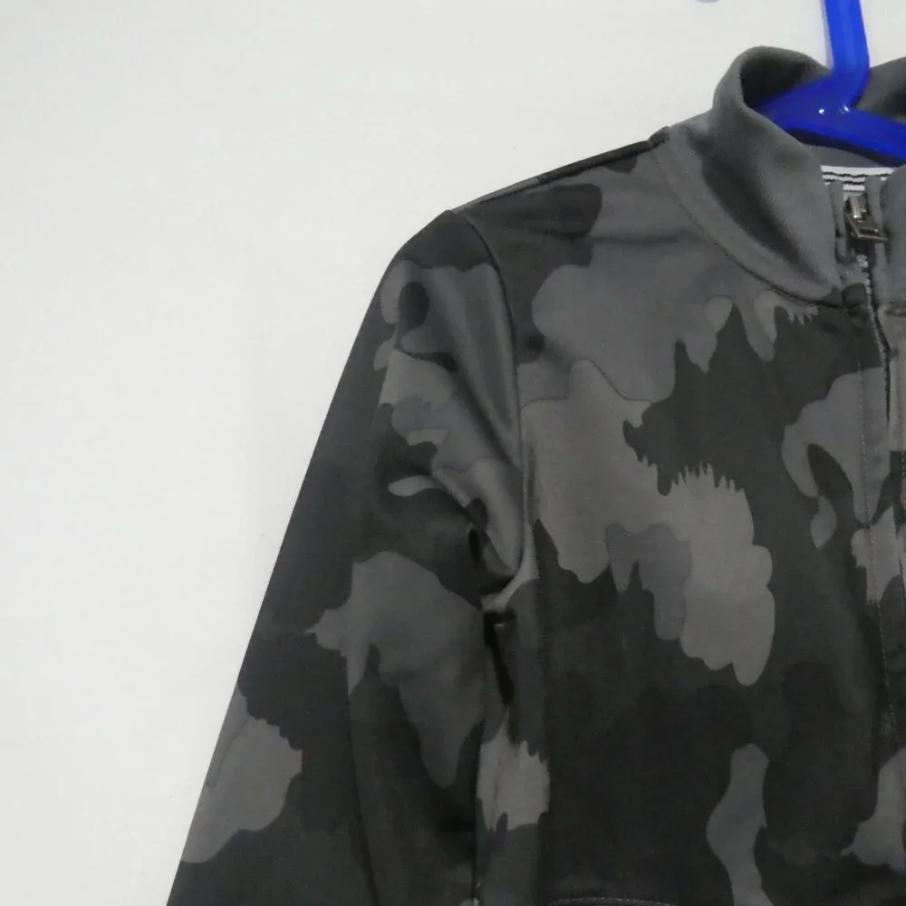 HURLEY | size 7 - kids | Grey Camo / Camouflage Zip-Up Jacket | NWOT - Picture 4 of 16